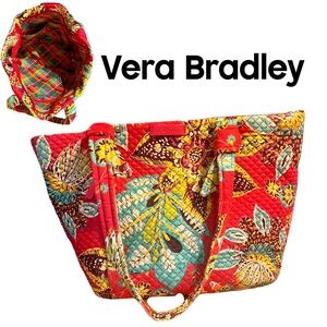 Vera Bradley Hadley East West Tote bag in Rumba pattern